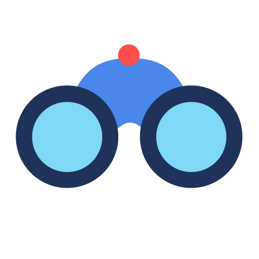 binocular Generic color fill icono