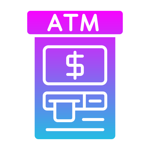 geldautomat Generic gradient fill icon