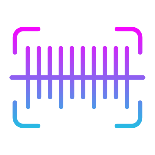バーコード Generic gradient fill icon