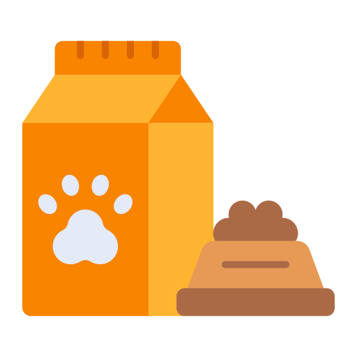 alimentos para mascotas Generic color fill icono