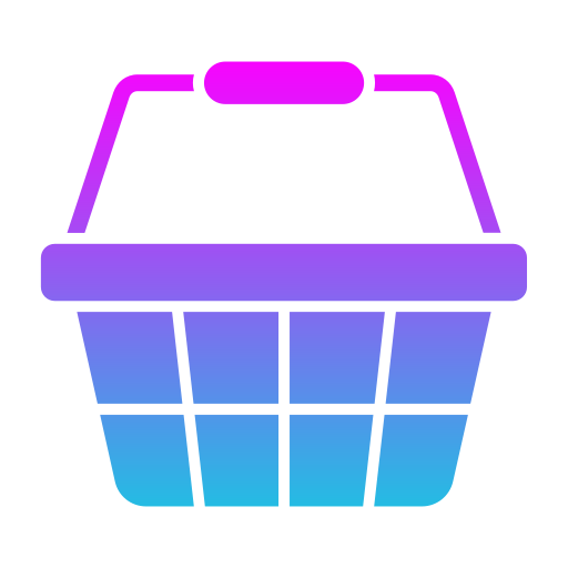 買い物かご Generic gradient fill icon