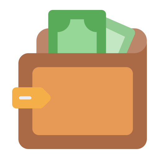 Wallet Generic color fill icon