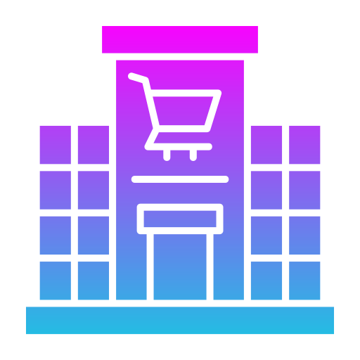 supermarket Generic gradient fill ikona
