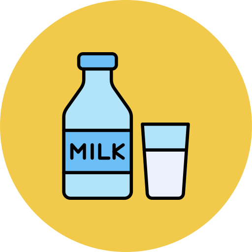 牛乳 Generic color lineal-color icon
