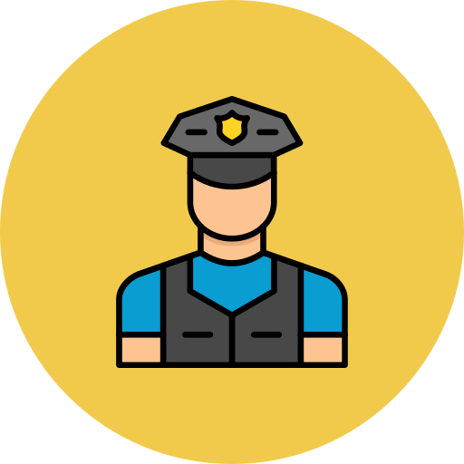 Security guard Generic color lineal-color icon