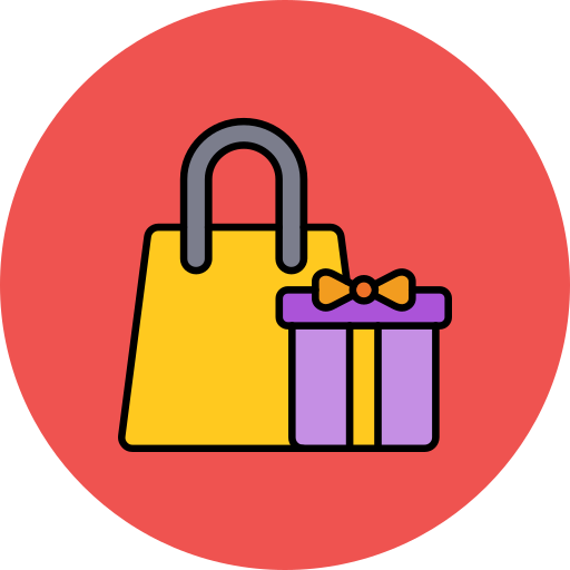 Shopping gift Generic color lineal-color icon