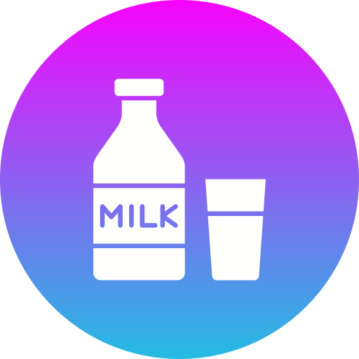 Молоко Generic gradient fill иконка