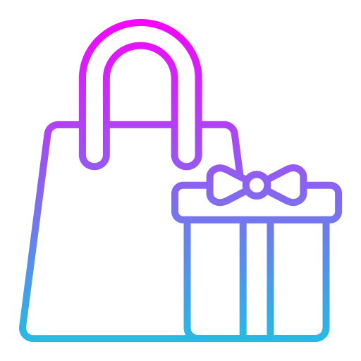Shopping gift Generic gradient outline icon