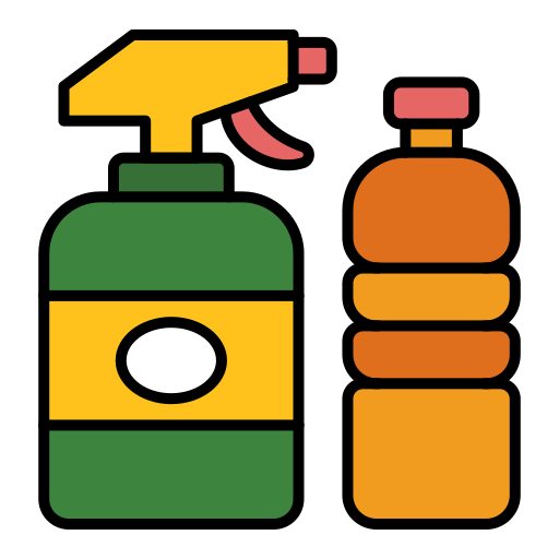 productos de limpieza Generic color lineal-color icono