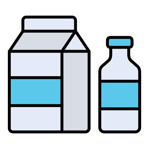 lácteos Generic color lineal-color icono