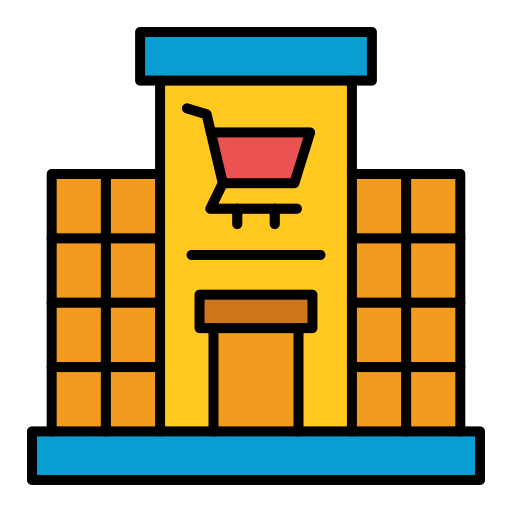 supermercado Generic color lineal-color icono