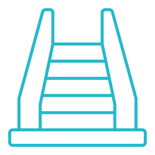 Эскалатор Generic color outline иконка