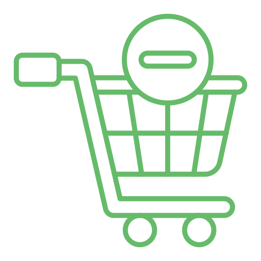 Remove from cart Generic color outline icon
