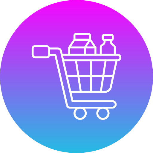 Grocery Generic gradient fill icon