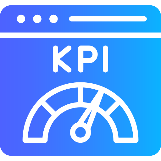 kpi Generic gradient fill Icône