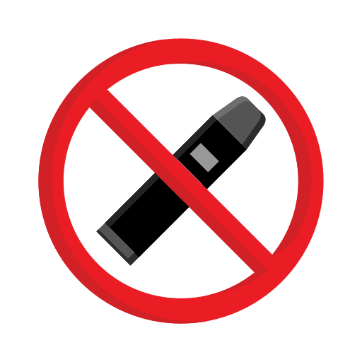 No vaping Generic color fill icon
