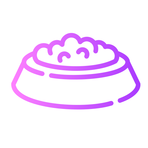 Pet bowl Generic gradient outline icon