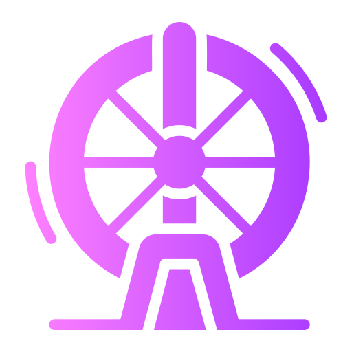 Hamster wheel Generic gradient fill icon
