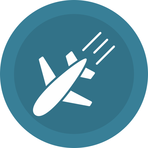 flugzeug Generic color fill icon