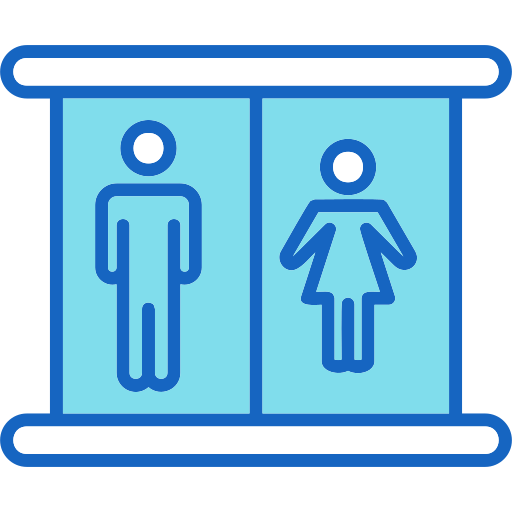 Lavatory Generic color lineal-color icon