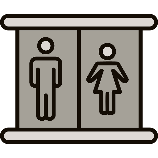 туалет Generic color lineal-color иконка