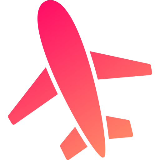 aerolínea Generic gradient fill icono