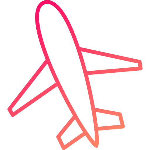 compagnia aerea Generic gradient outline icona