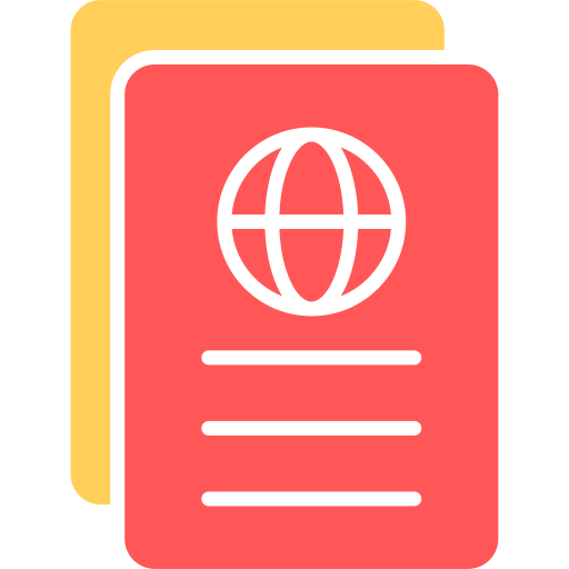 パスポート Generic color fill icon