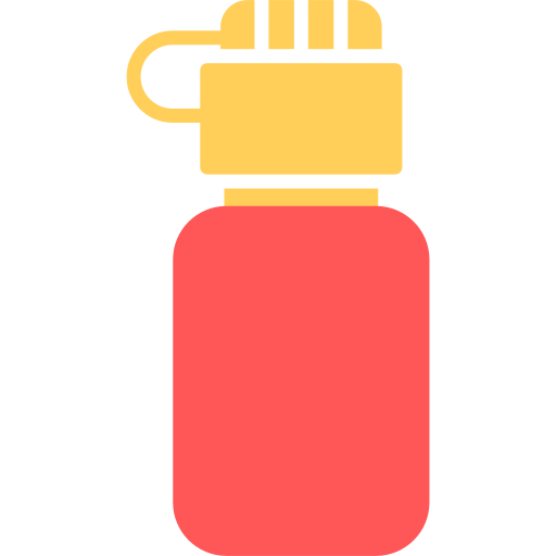 水筒 Generic color fill icon