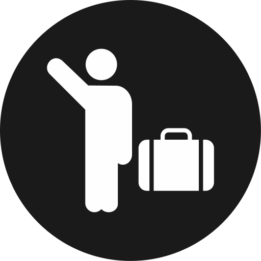 Passenger Generic black fill icon