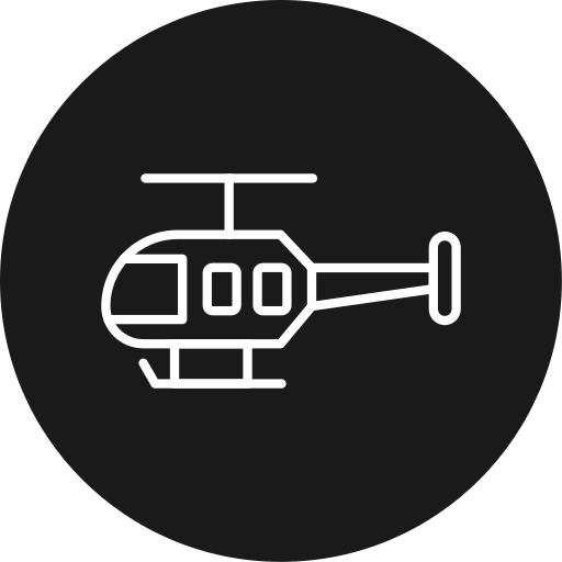 helikopter Generic black fill icoon