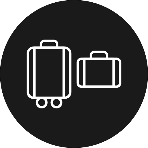 Baggage Generic black fill icon