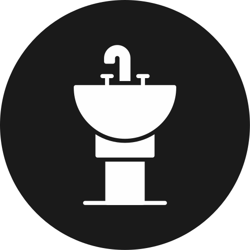 lavabo Generic black fill icono