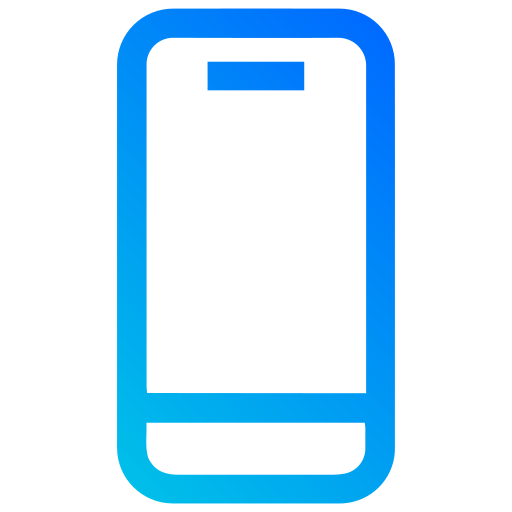 mobile Generic gradient outline Icône