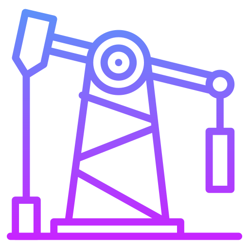 raffinerie de pétrole Generic gradient outline Icône