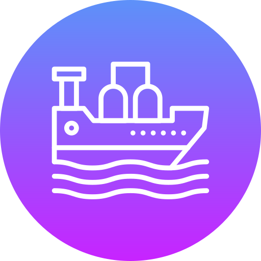 Oil shipping Generic gradient fill icon