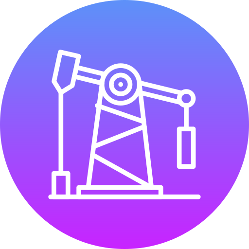 refinería de petróleo Generic gradient fill icono