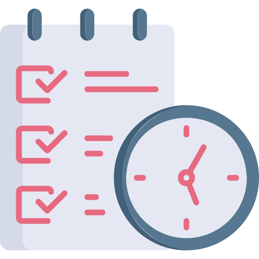 Daily planning Generic color fill icon