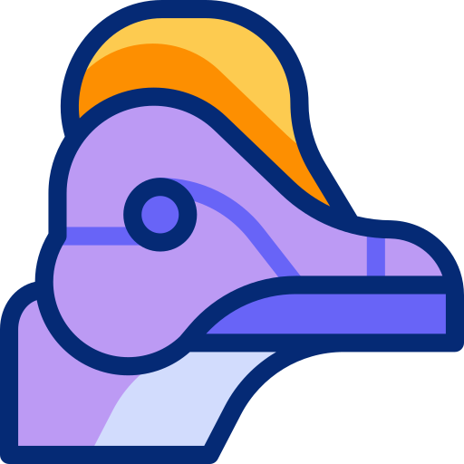 Криолофозавр Basic Accent Lineal Color иконка
