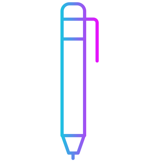 lápiz Generic gradient outline icono