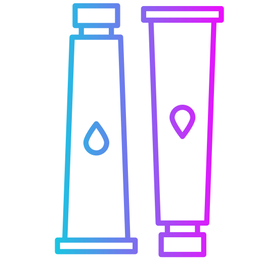 페인트 튜브 Generic gradient outline icon