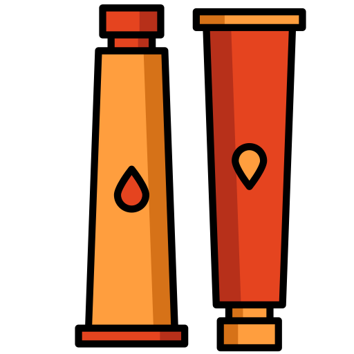 tubo di vernice Generic color lineal-color icona