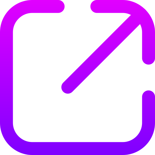 External Generic gradient outline icon