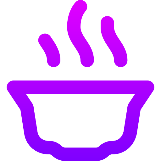 Bowl Generic gradient outline icon