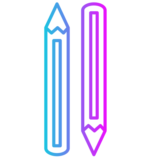lápices Generic gradient outline icono