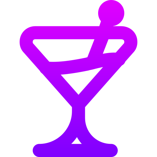 martini Generic gradient outline icono