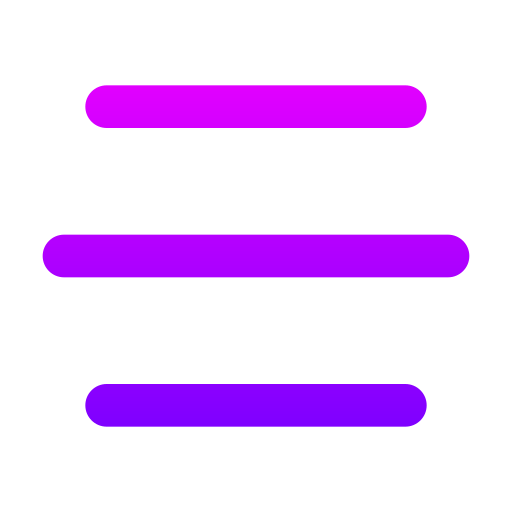 menú Generic gradient outline icono