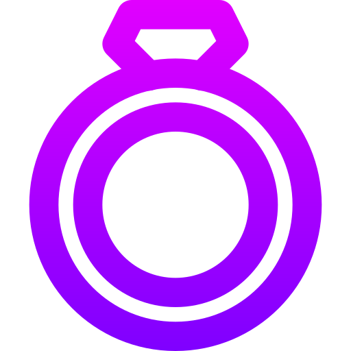anneau Generic gradient outline Icône
