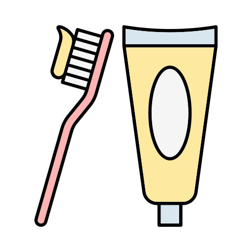 Зубная паста Generic color lineal-color иконка
