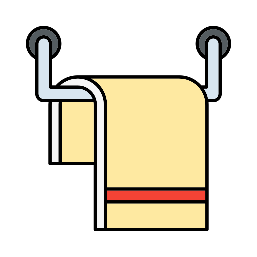 cabide de toalha Generic color lineal-color Ícone